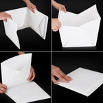 Portable Folding Lightbox Photography LED Light Room Photo Studio Light Tent Soft Box Backdrops for Digital DSLR Camera